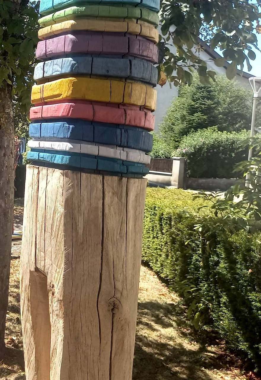 Totem de grumes